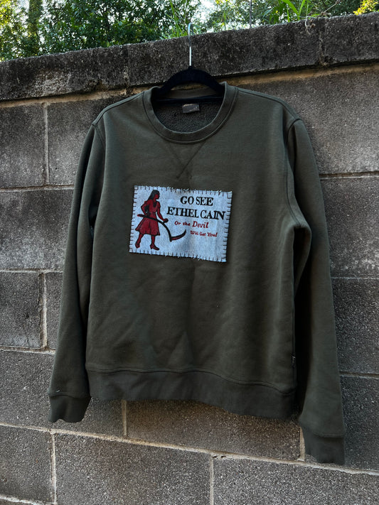 Go See Ethel Cain - Dark Green Sweatshirt