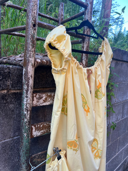 Butter Yellow - Babydoll Dress & Bloomers