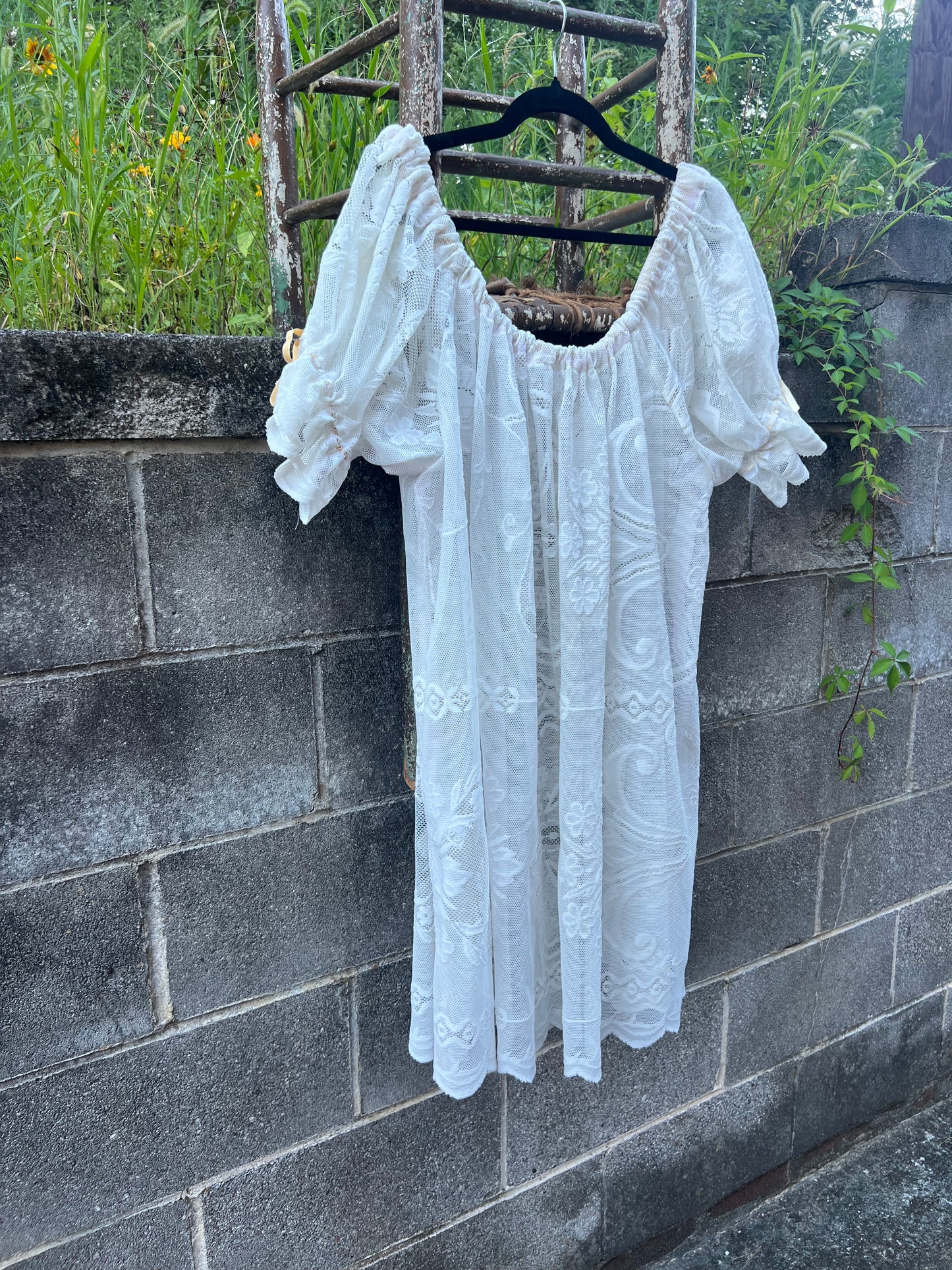 Lace Curtains - Babydoll Dress