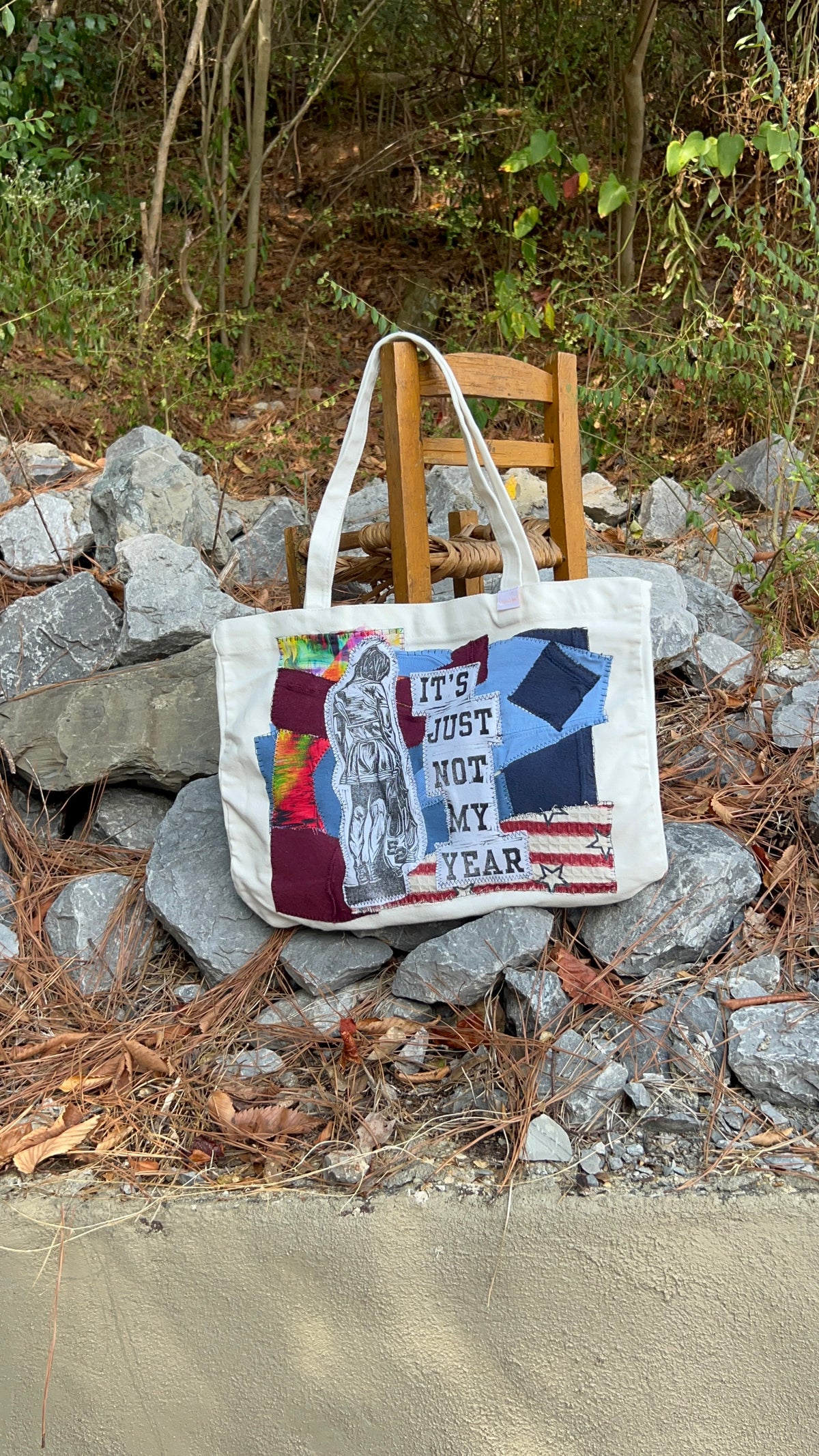 Not My Year - Tote Bag - Bright White