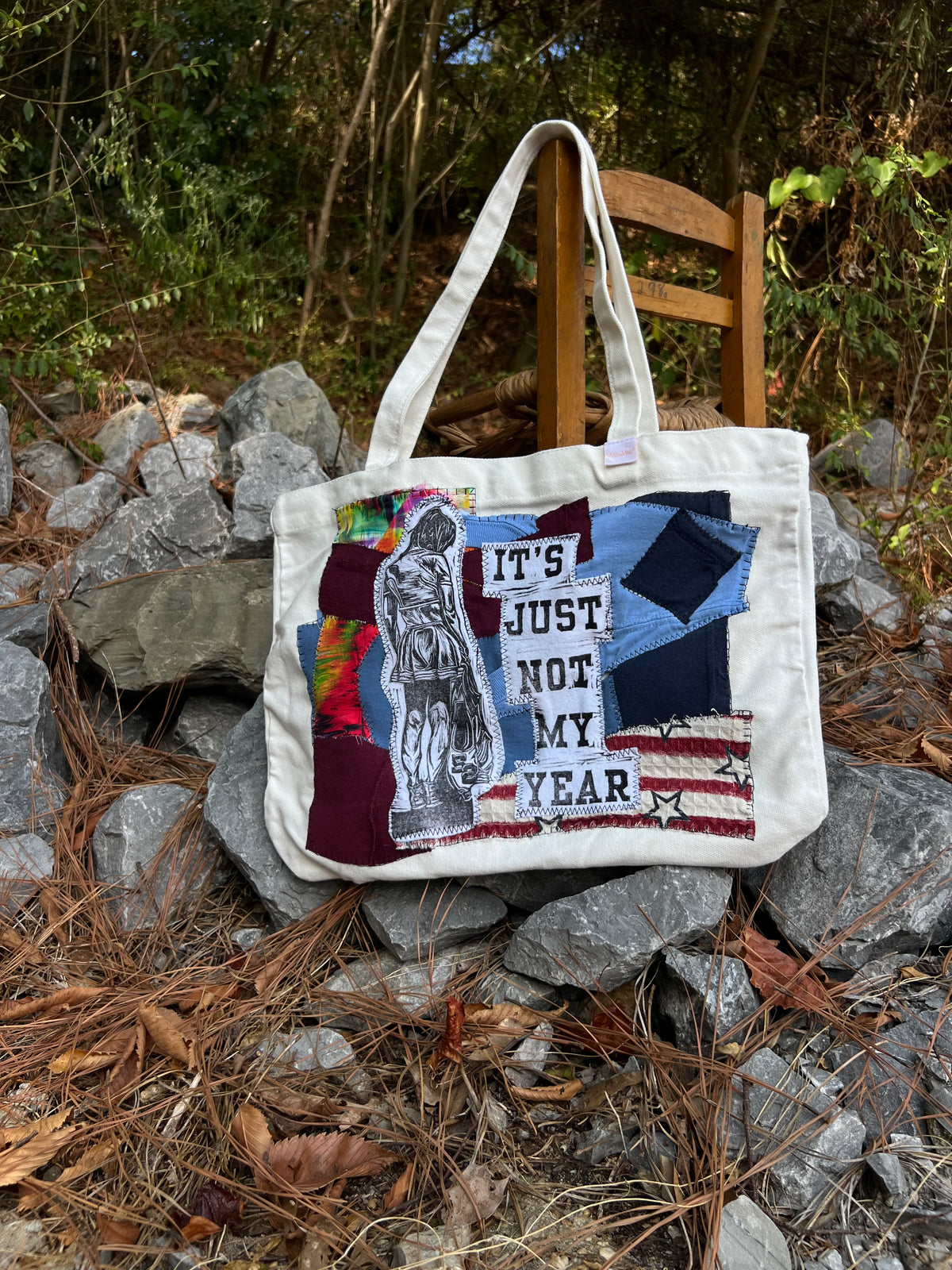 Not My Year - Tote Bag - Bright White