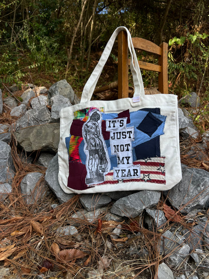Not My Year - Tote Bag - Bright White