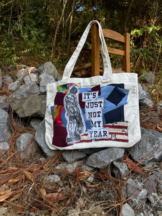 Not My Year - Tote Bag - Bright White