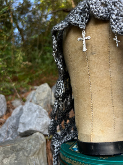 Divine Chivalry Hood - Silver