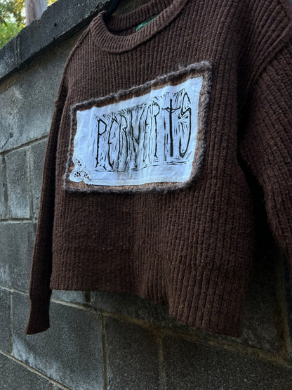 Perverts - Brown Knit Sweater - AE