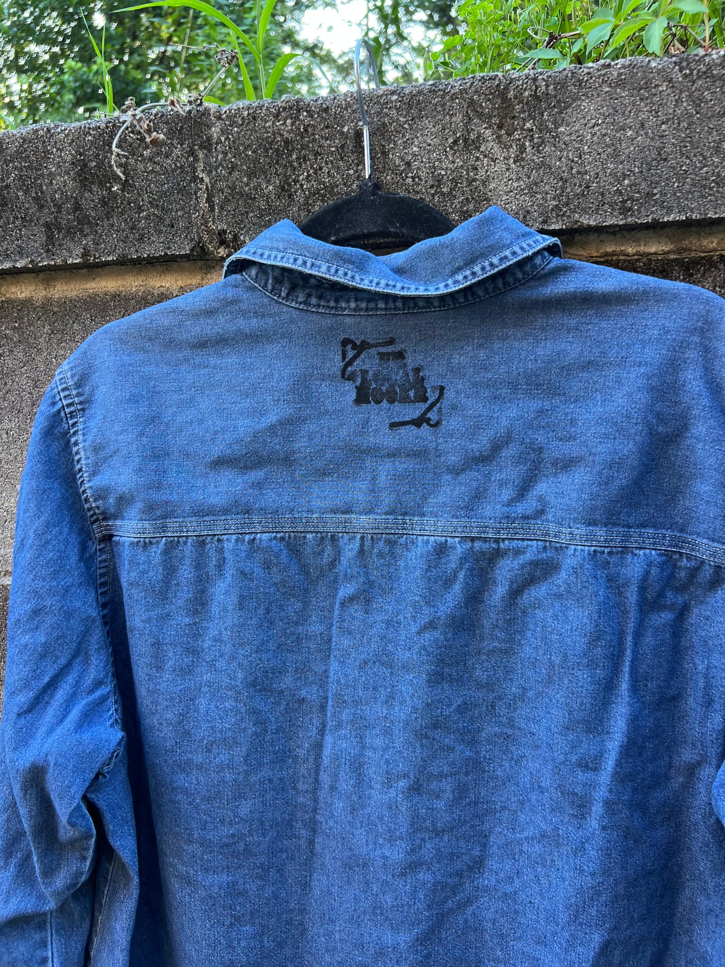 Go See Ethel Cain or the Devil Will Get You - Faded Glory Denim Shirt