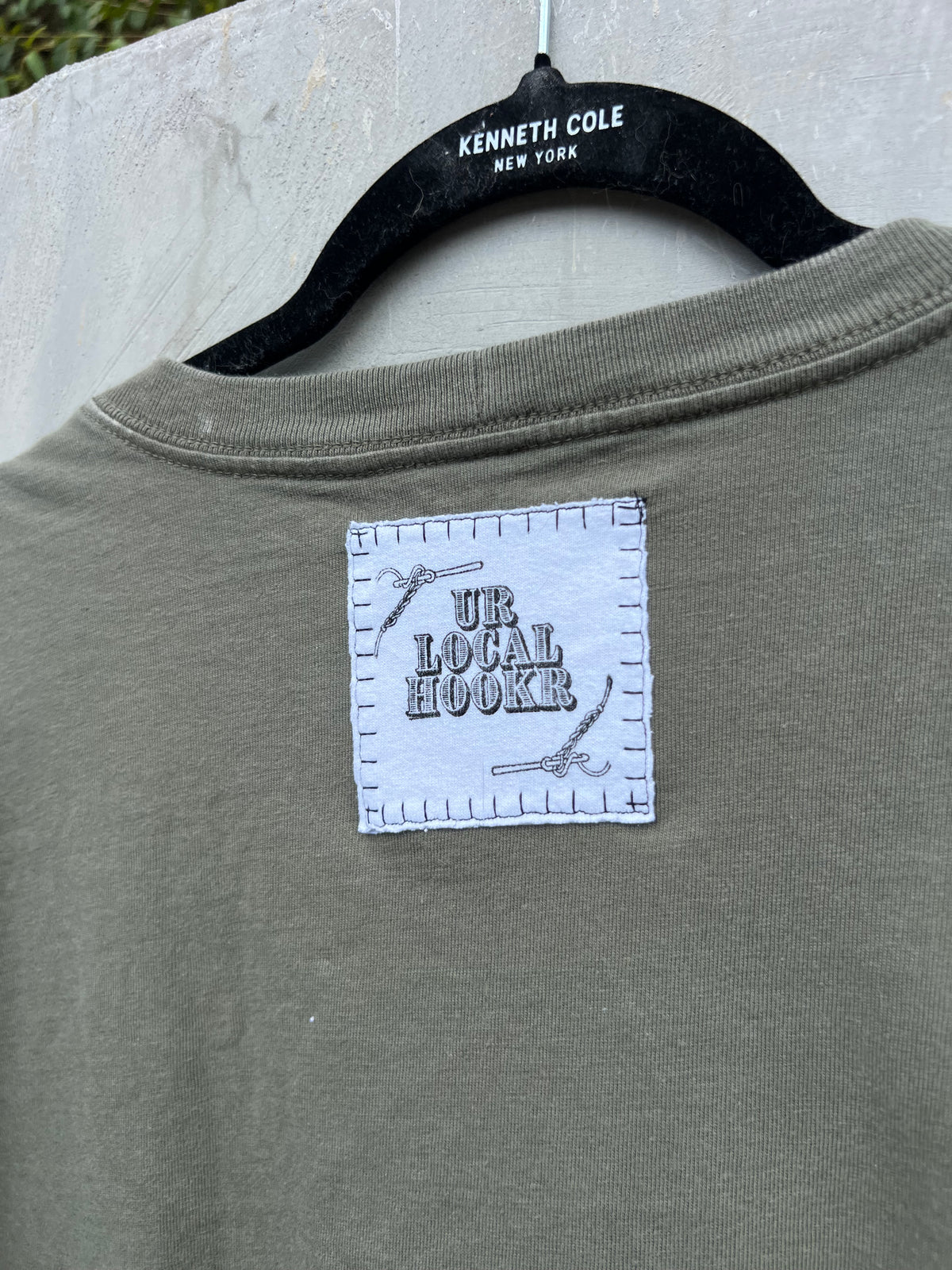 Nearer - Green Patchwork Tshirt