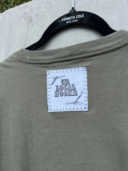 Nearer - Green Patchwork Tshirt