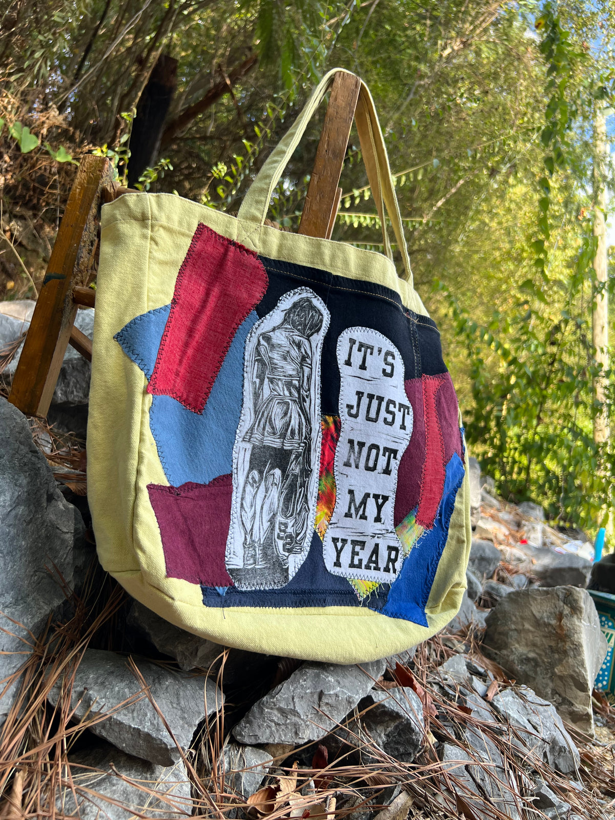 Not My Year - Tote Bag - Lemon