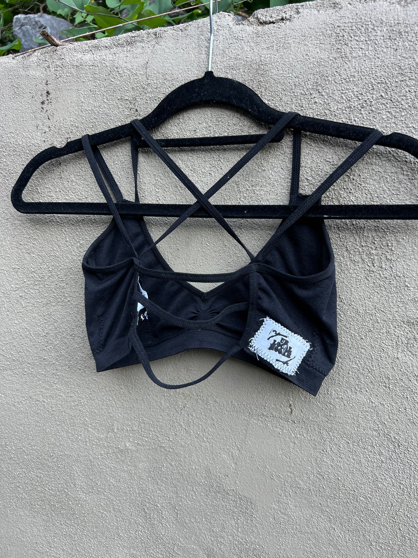 Florida Forever - Black Bralette