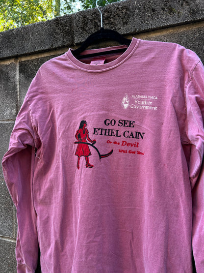 Go See Ethel Cain or the Devil Will Get You - AL YMCA Longsleeve T-shirt