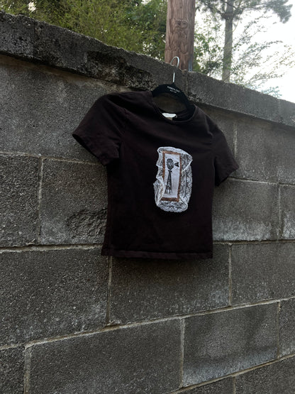 Windmill Patchwork - Brown Baby Tee