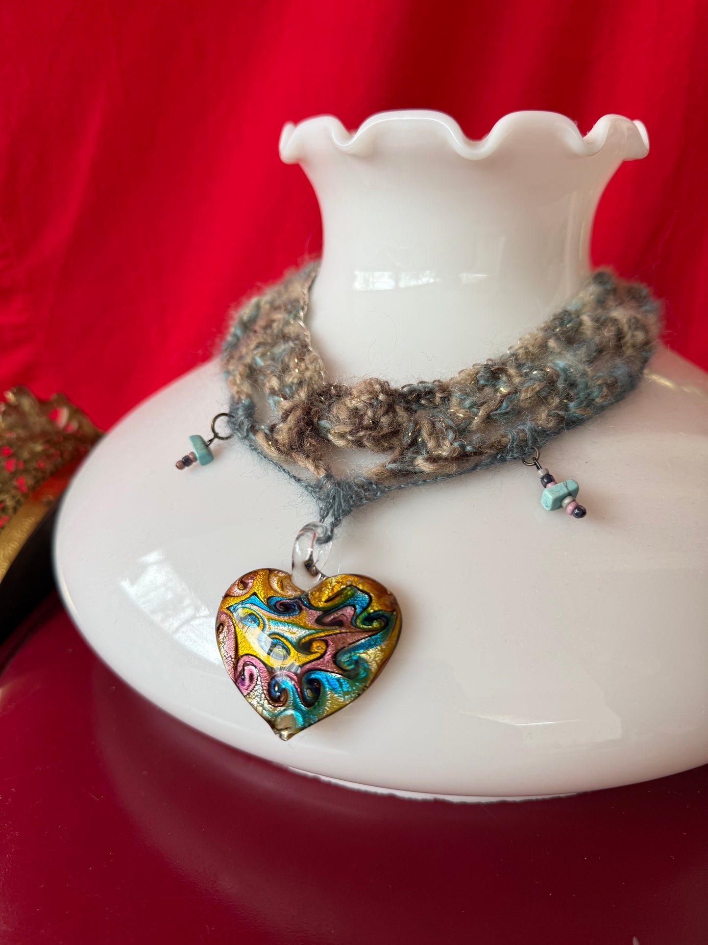 Blue Valentine Necklace