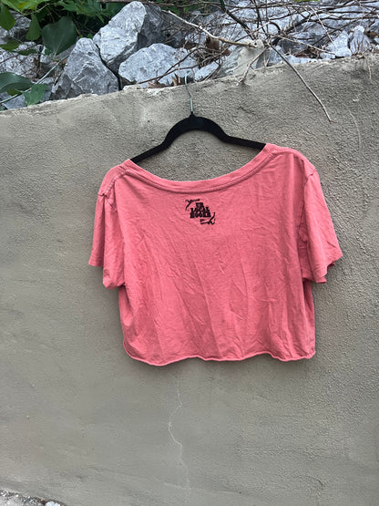 Go See Ethel Cain or the Devil Will Get You - Faded Red Crop Top
