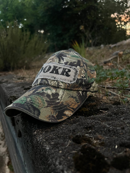 hookr merch - camo hat