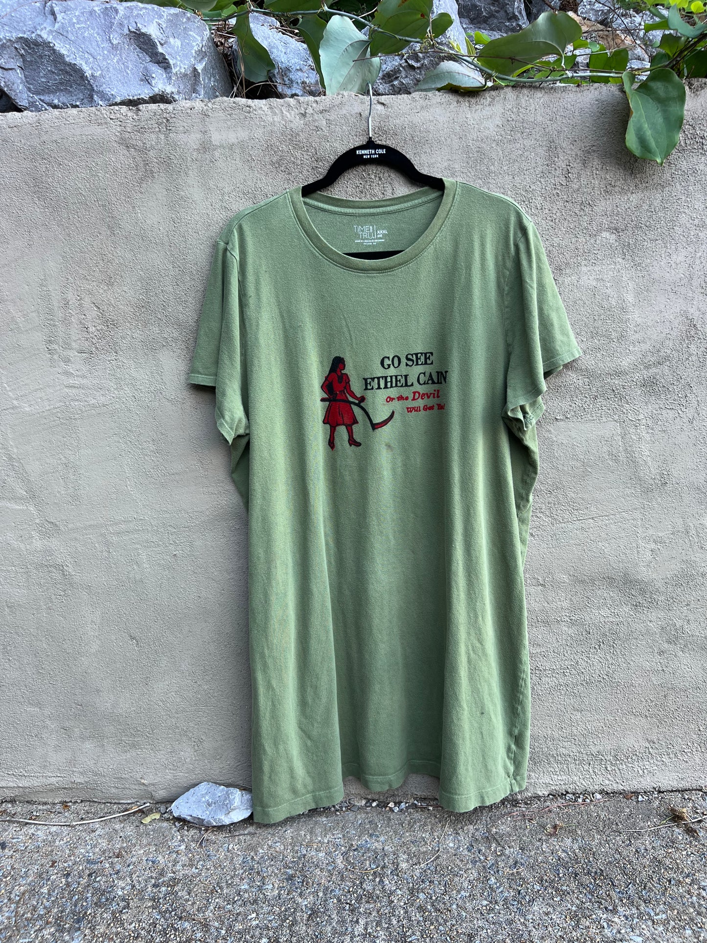 Go See Ethel Cain or the Devil Will Get You - Green Time & True T-shirt