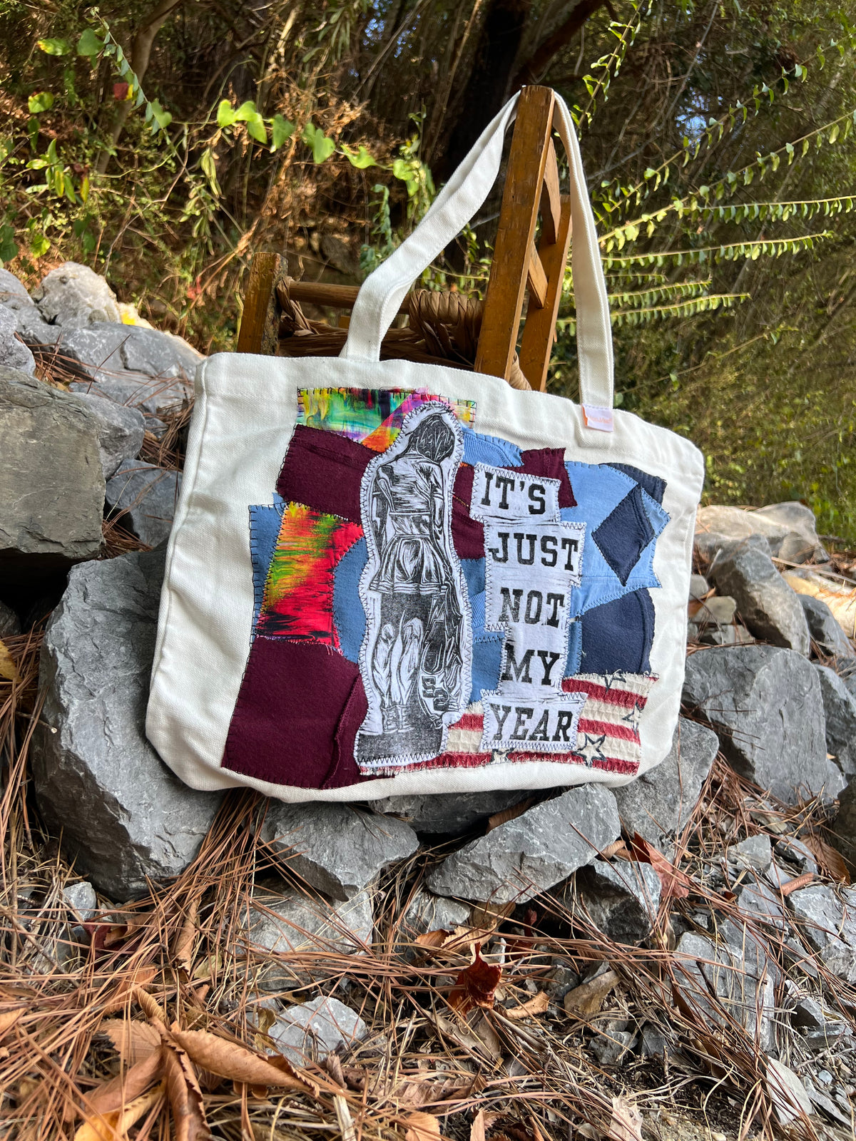 Not My Year - Tote Bag - Bright White