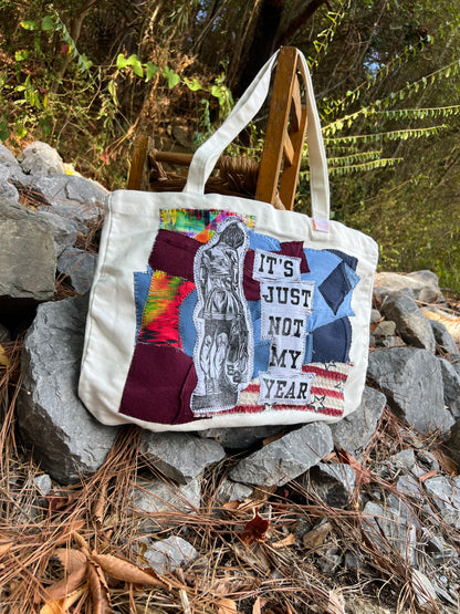 Not My Year - Tote Bag - Bright White
