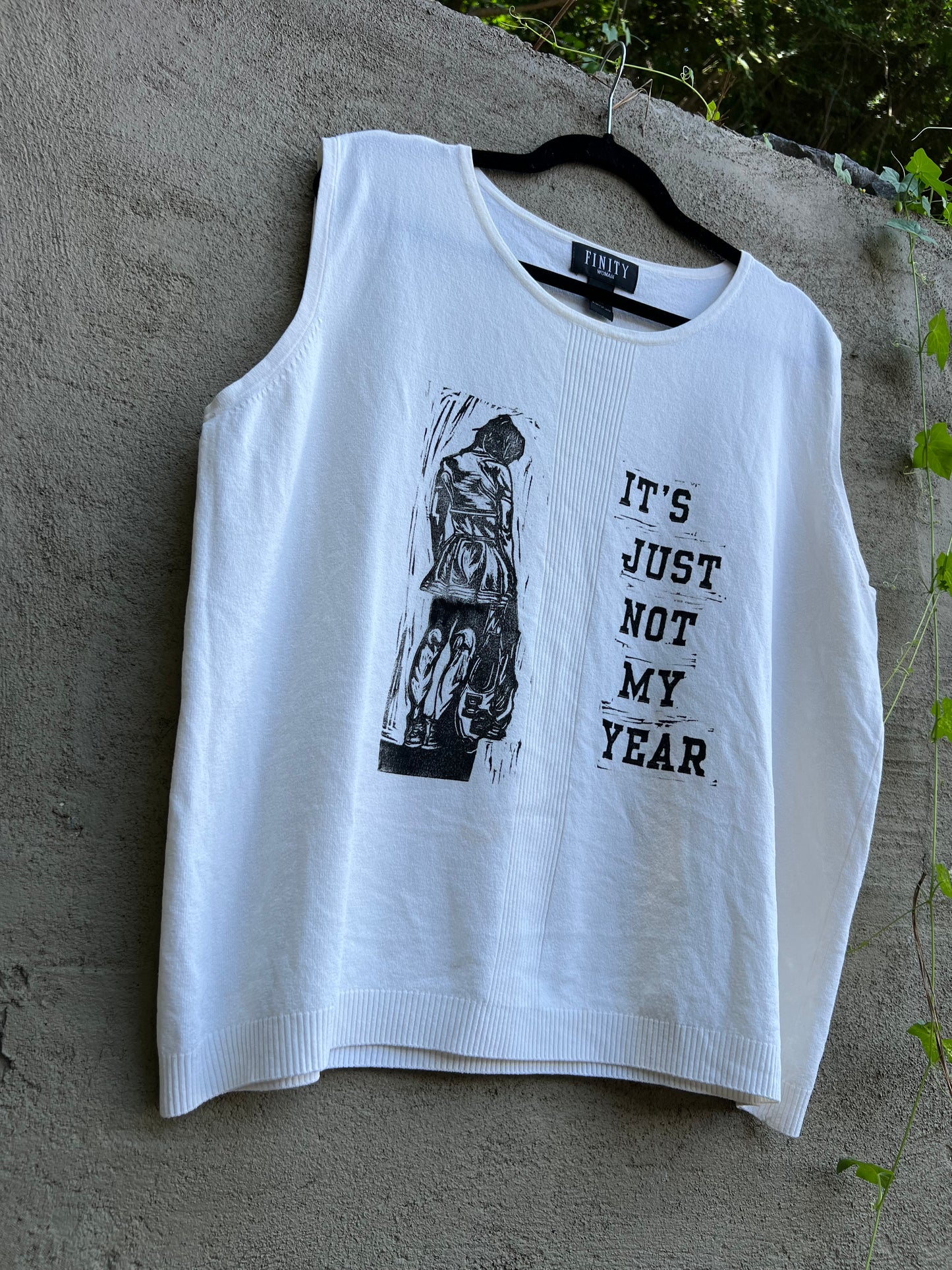 Not My Year - Ivory Top