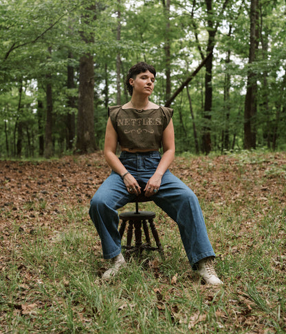 Stinging Nettles - Apron Top