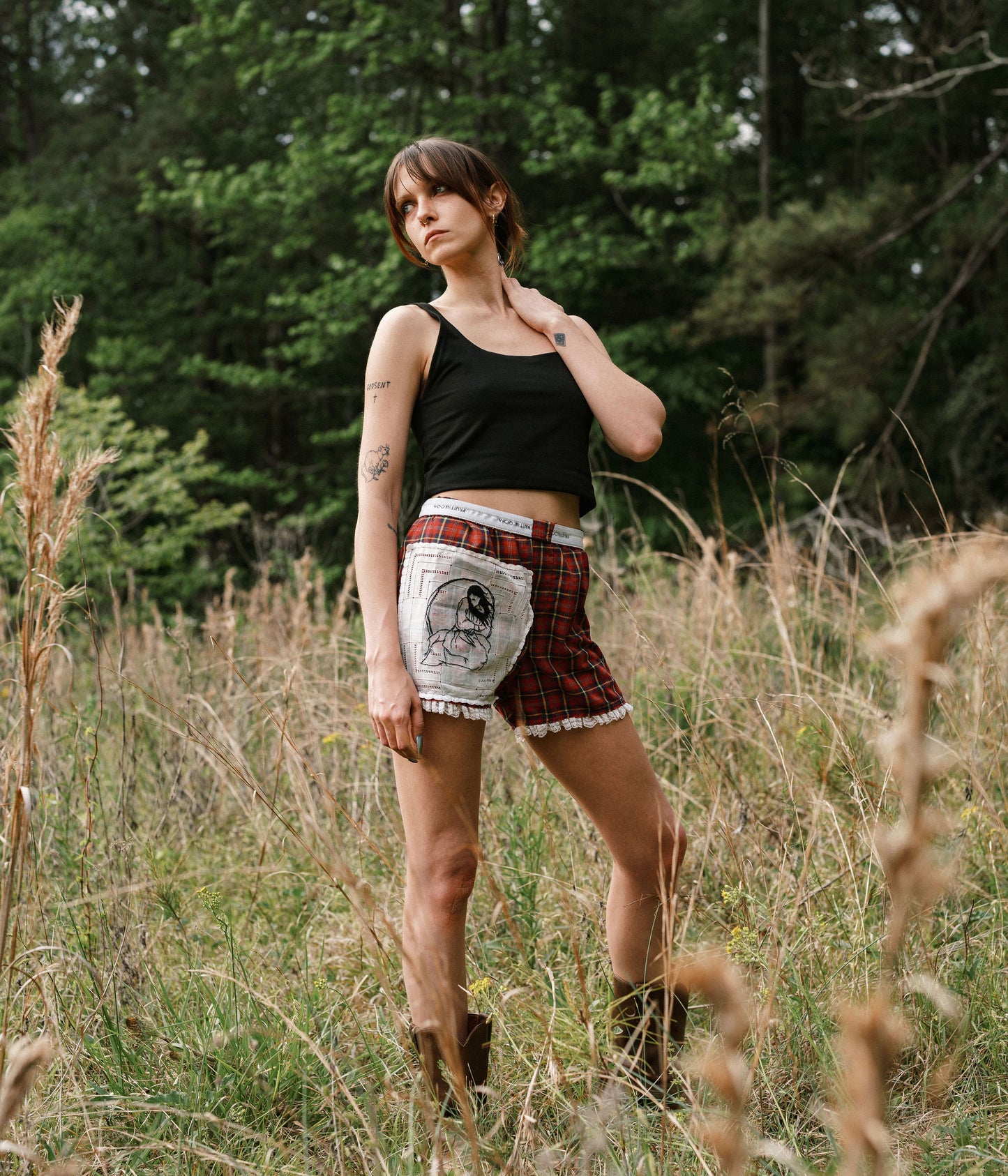 Heaven Boxers - Embroidered Shorts