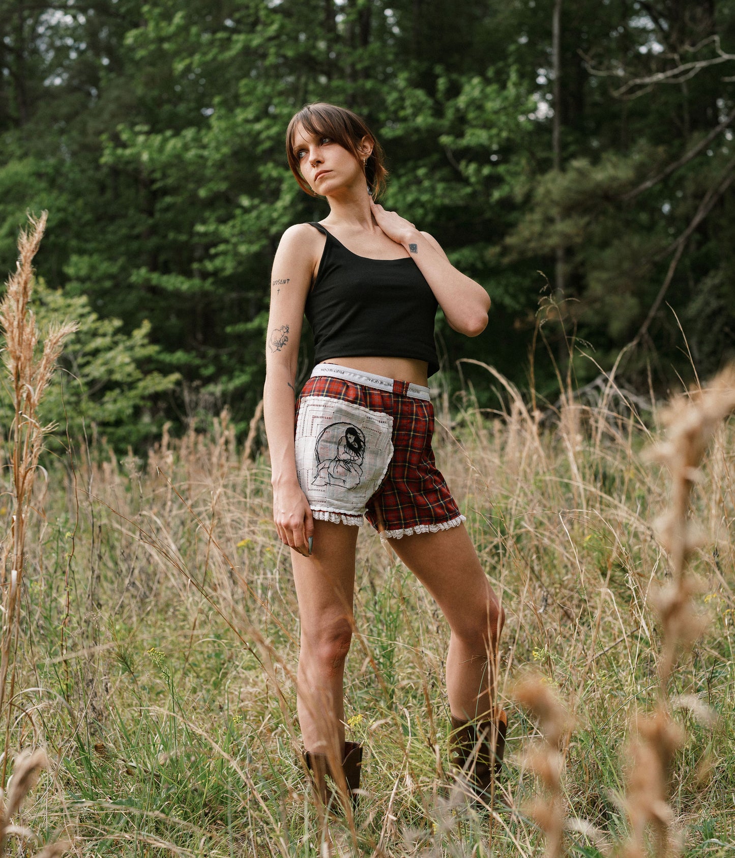 Heaven Boxers - Embroidered Shorts