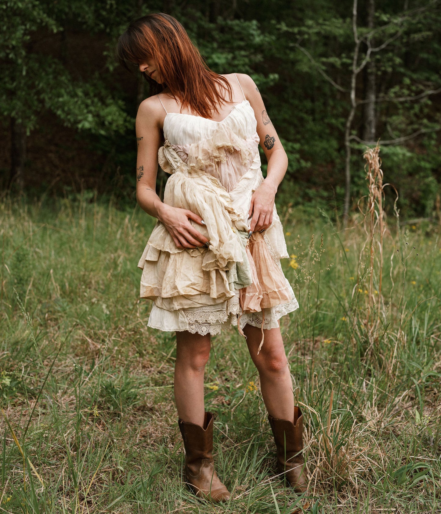Sweet Mourning Lamb - Babydoll Dress