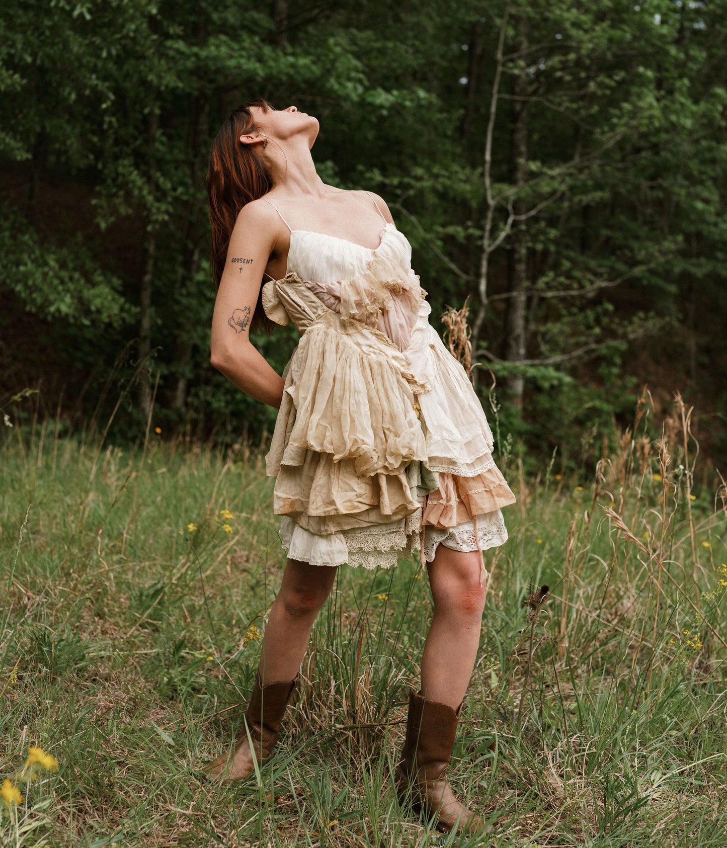 Sweet Mourning Lamb - Babydoll Dress