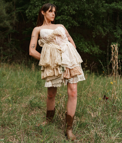Sweet Mourning Lamb - Babydoll Dress