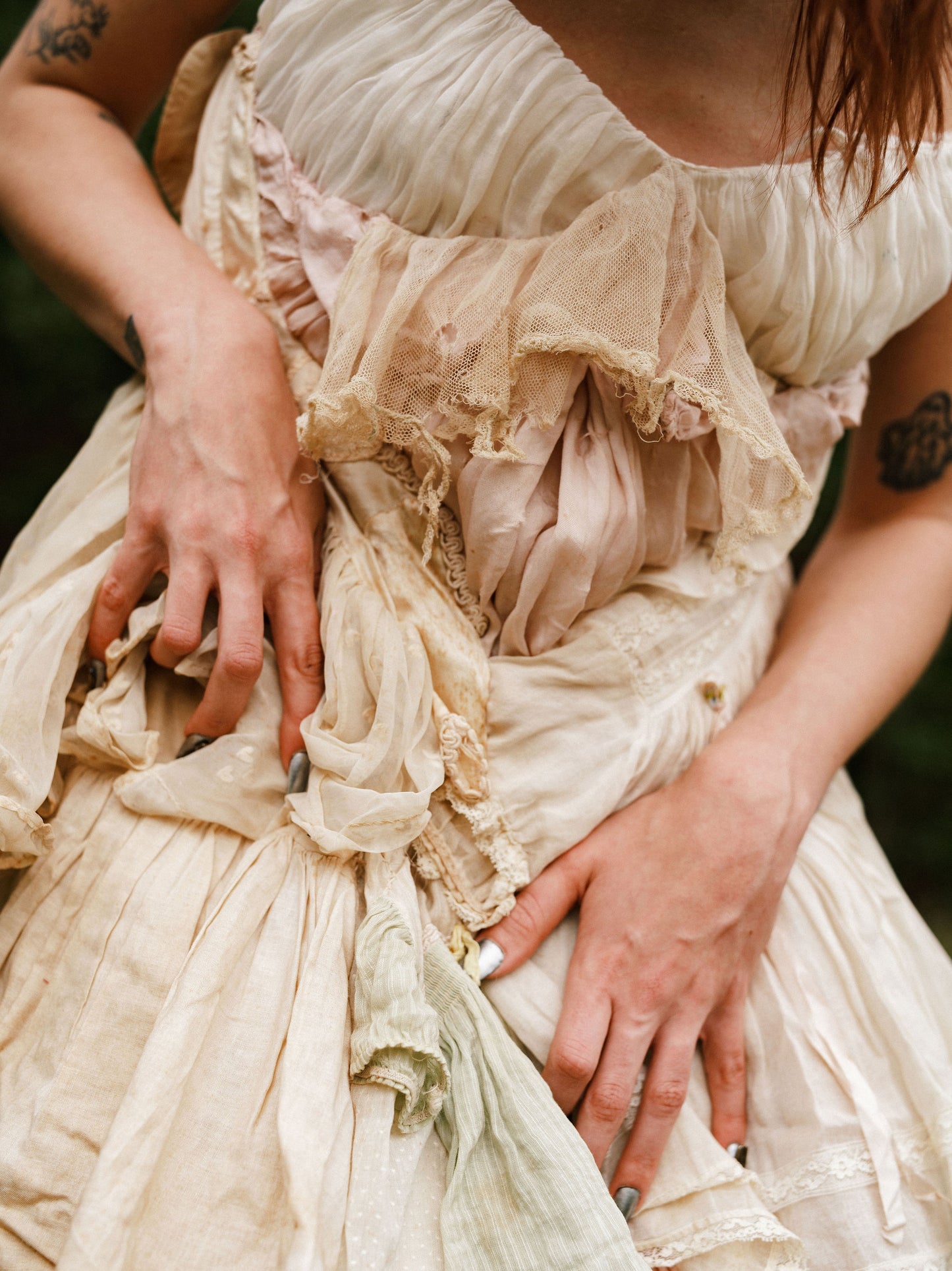 Sweet Mourning Lamb - Babydoll Dress