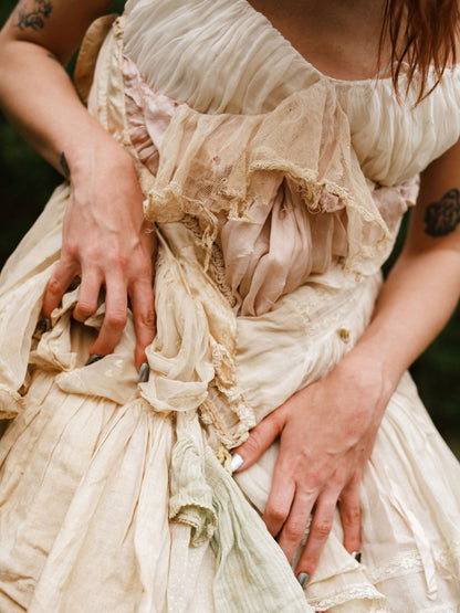 Sweet Mourning Lamb - Babydoll Dress