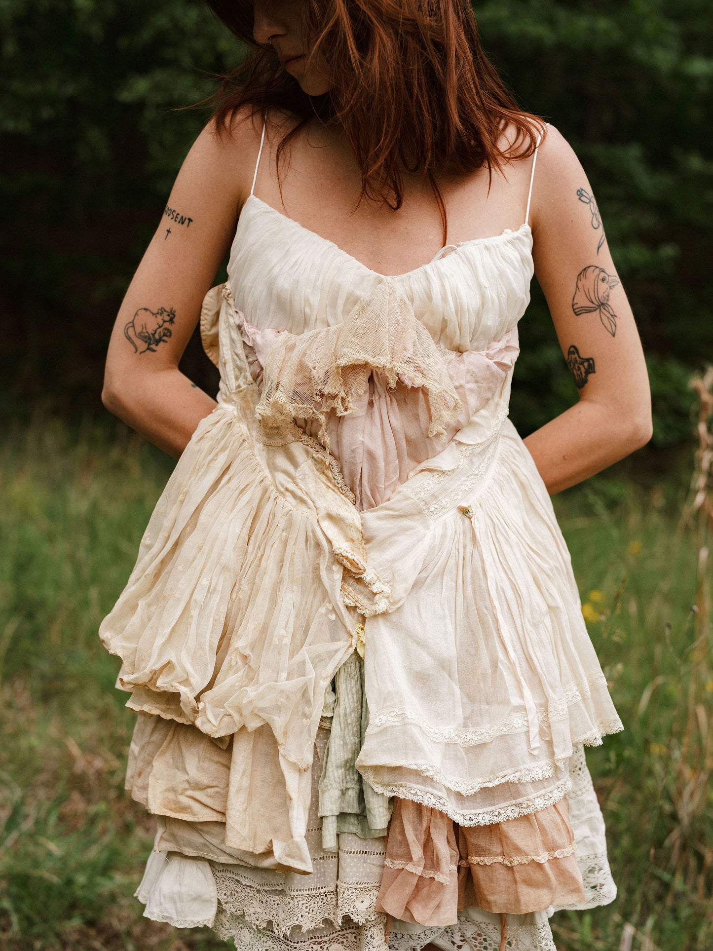 Sweet Mourning Lamb - Babydoll Dress
