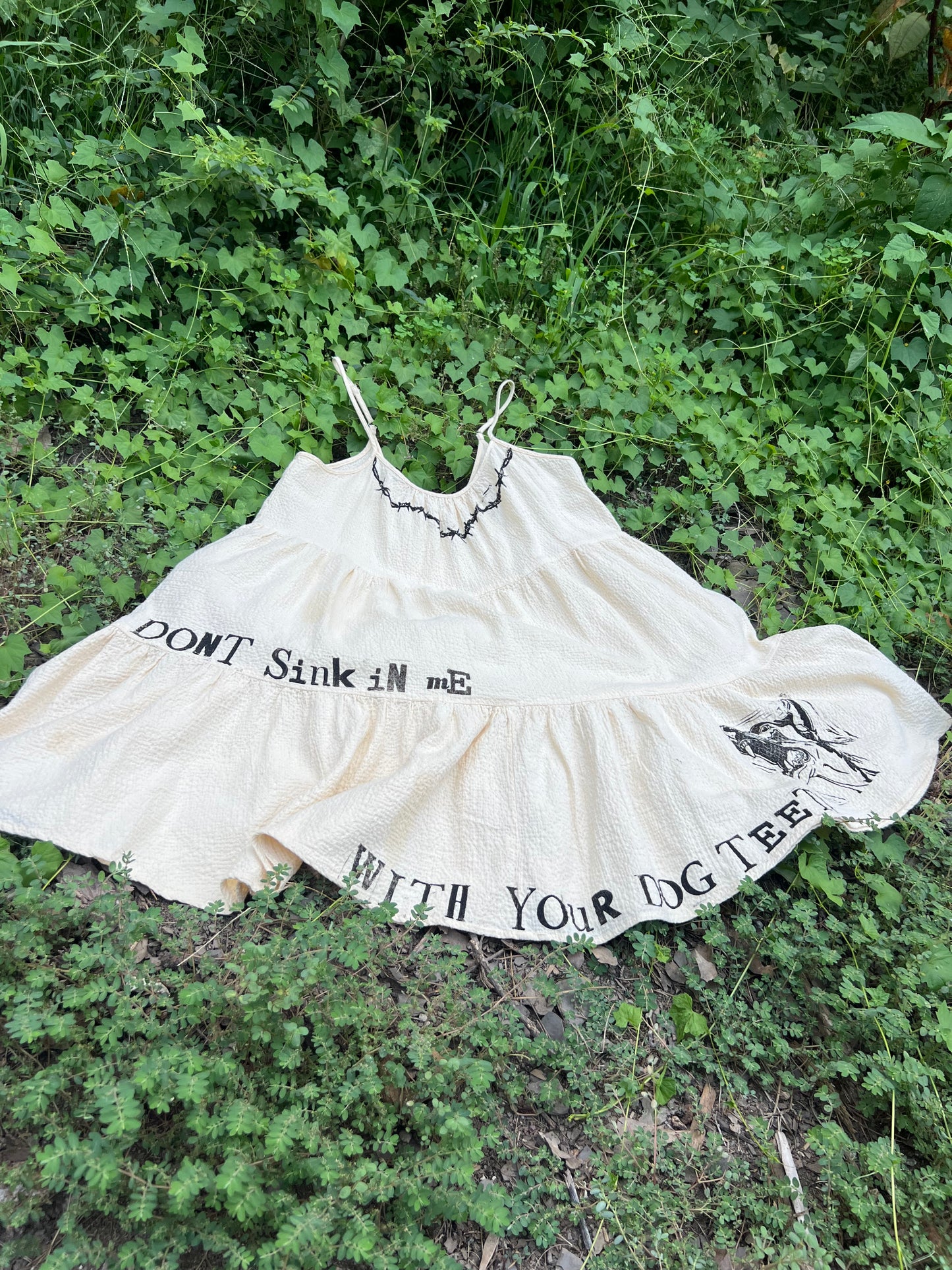 Dog Teeth - Yellow Dress
