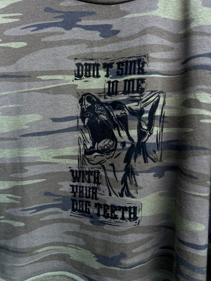 Dog Teeth - Camo Pullover