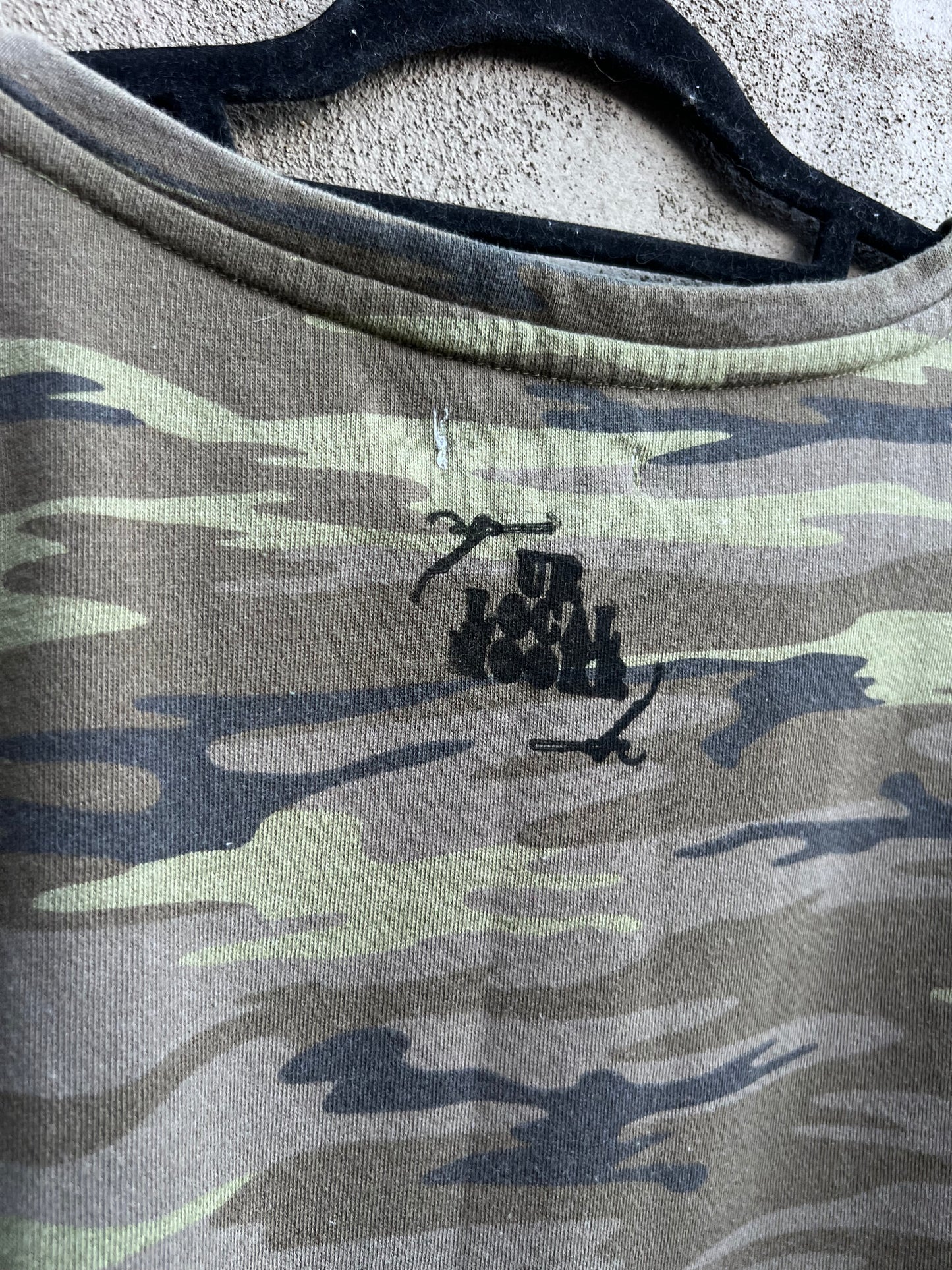 Dog Teeth - Camo Pullover