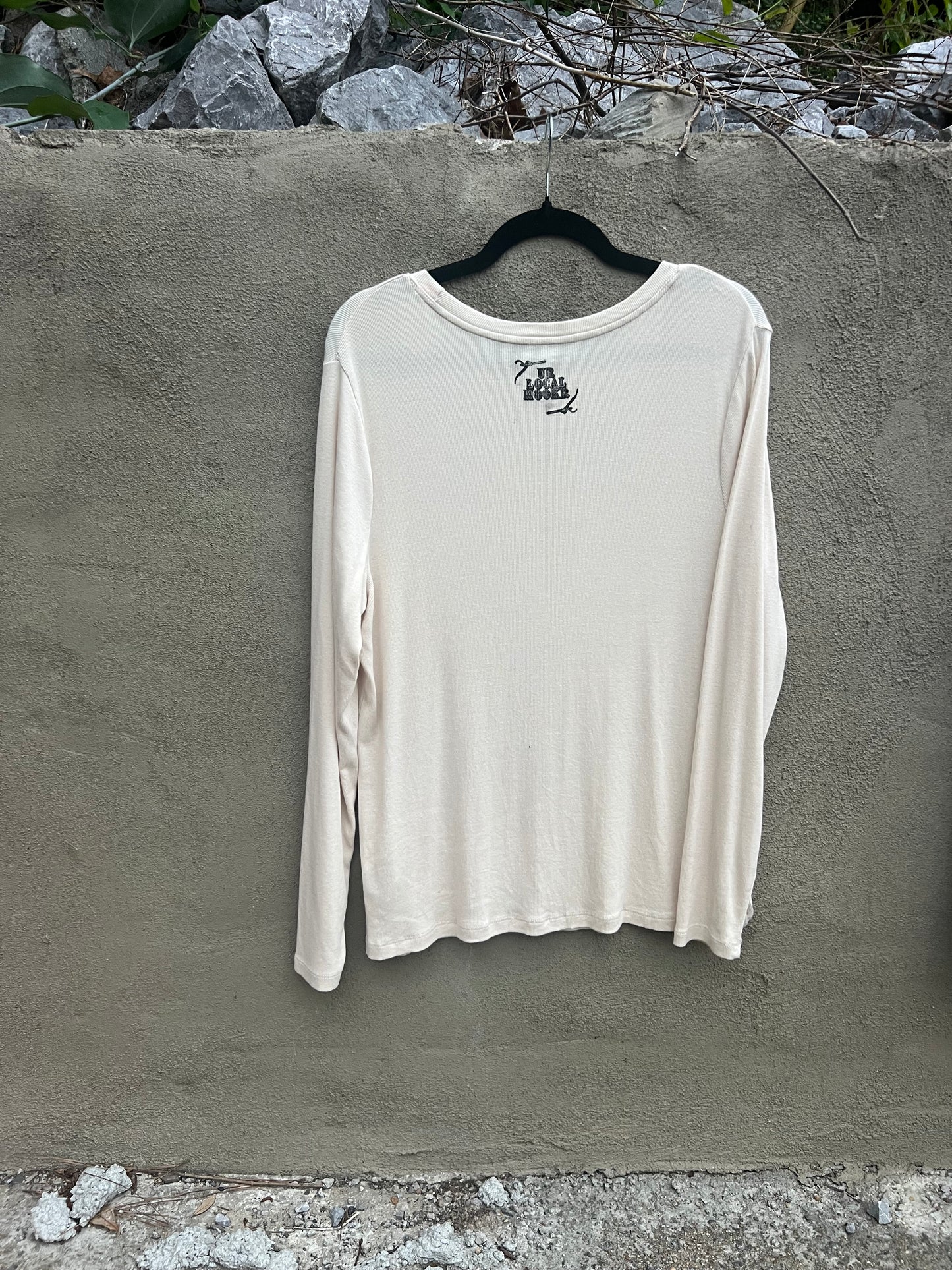 Go See Ethel Cain or the Devil Will Get You - Taupe Long Sleeved Top