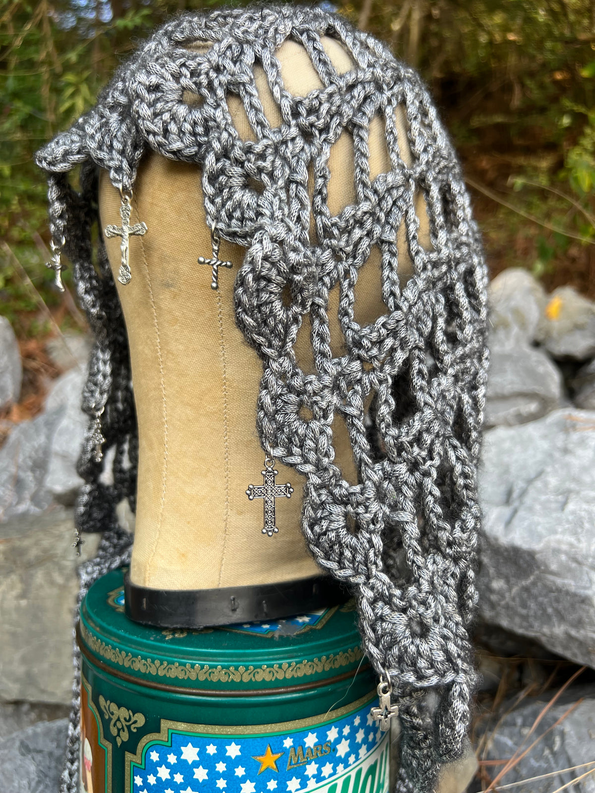 Divine Chivalry Hood - Silver