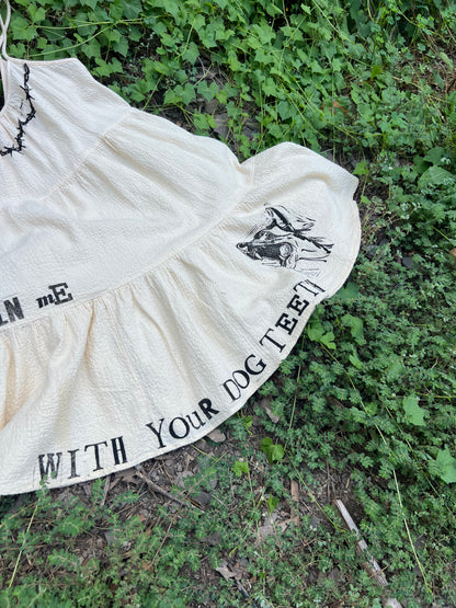 Dog Teeth - Yellow Dress