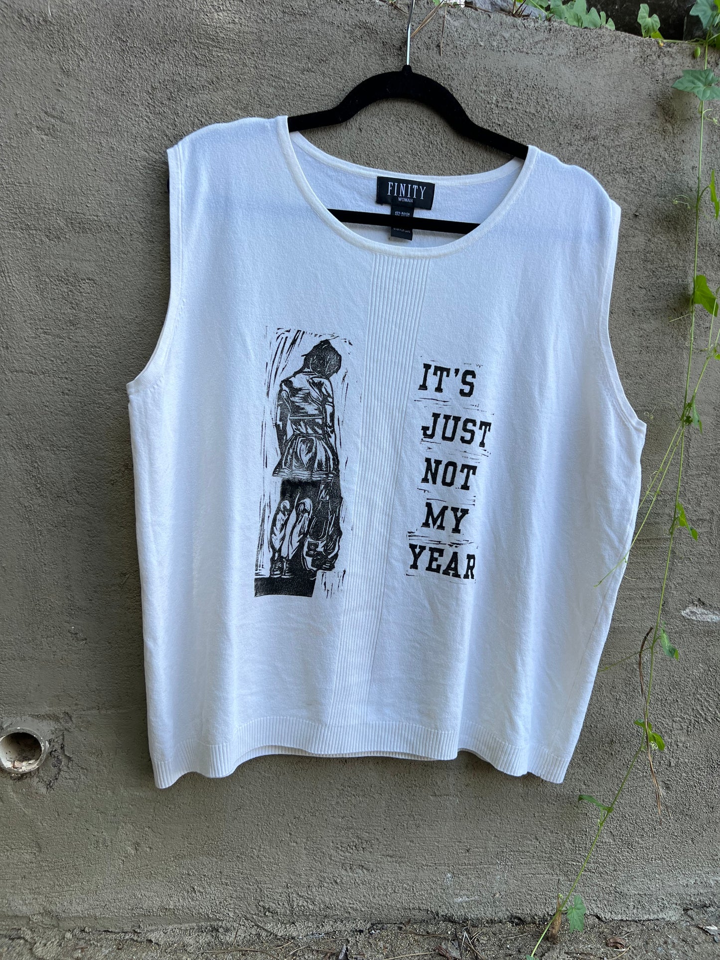Not My Year - Ivory Top