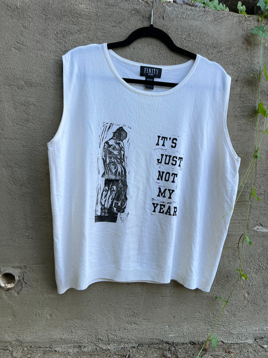 Not My Year - Ivory Top