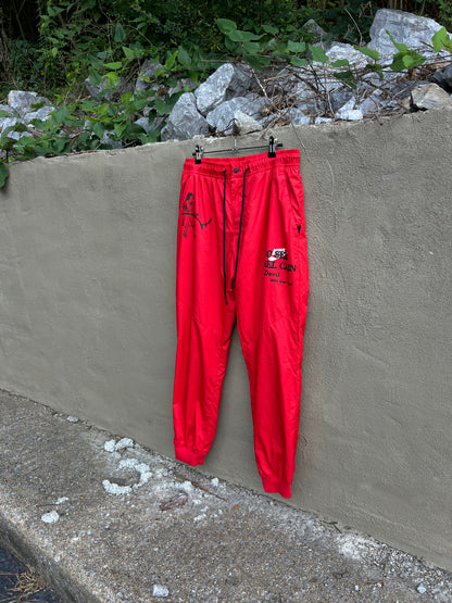 Go See Ethel Cain or the Devil Will Get You - Red Nike Pants