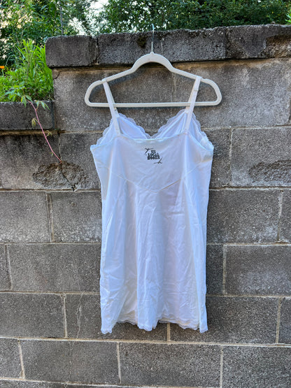 Go See Ethel Cain or the Devil Will Get You - Vintage White Slip Dress