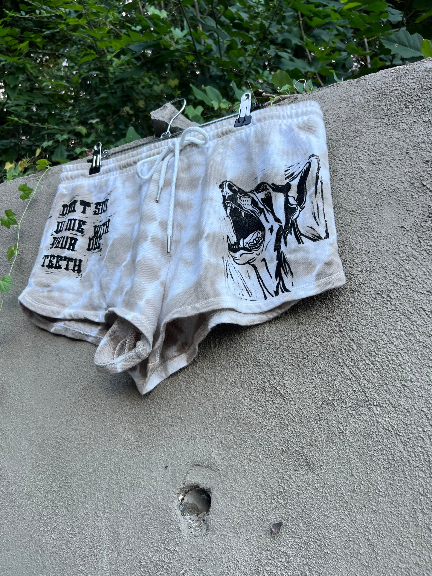 Dog Teeth - Tie-Dye Shorts