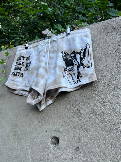 Dog Teeth - Tie-Dye Shorts