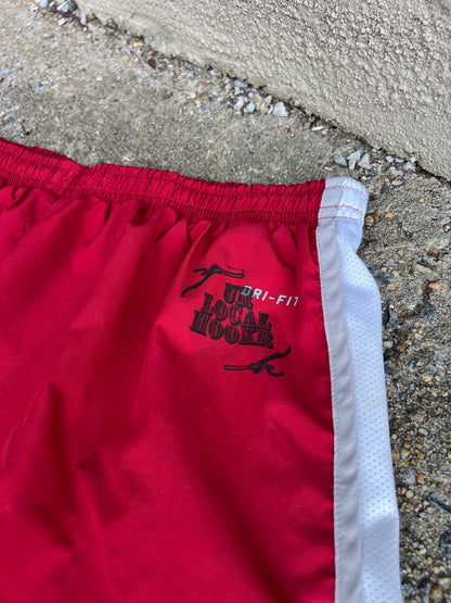 Go See Ethel Cain or the Devil Will Get You - Red Nike Alabama Shorts