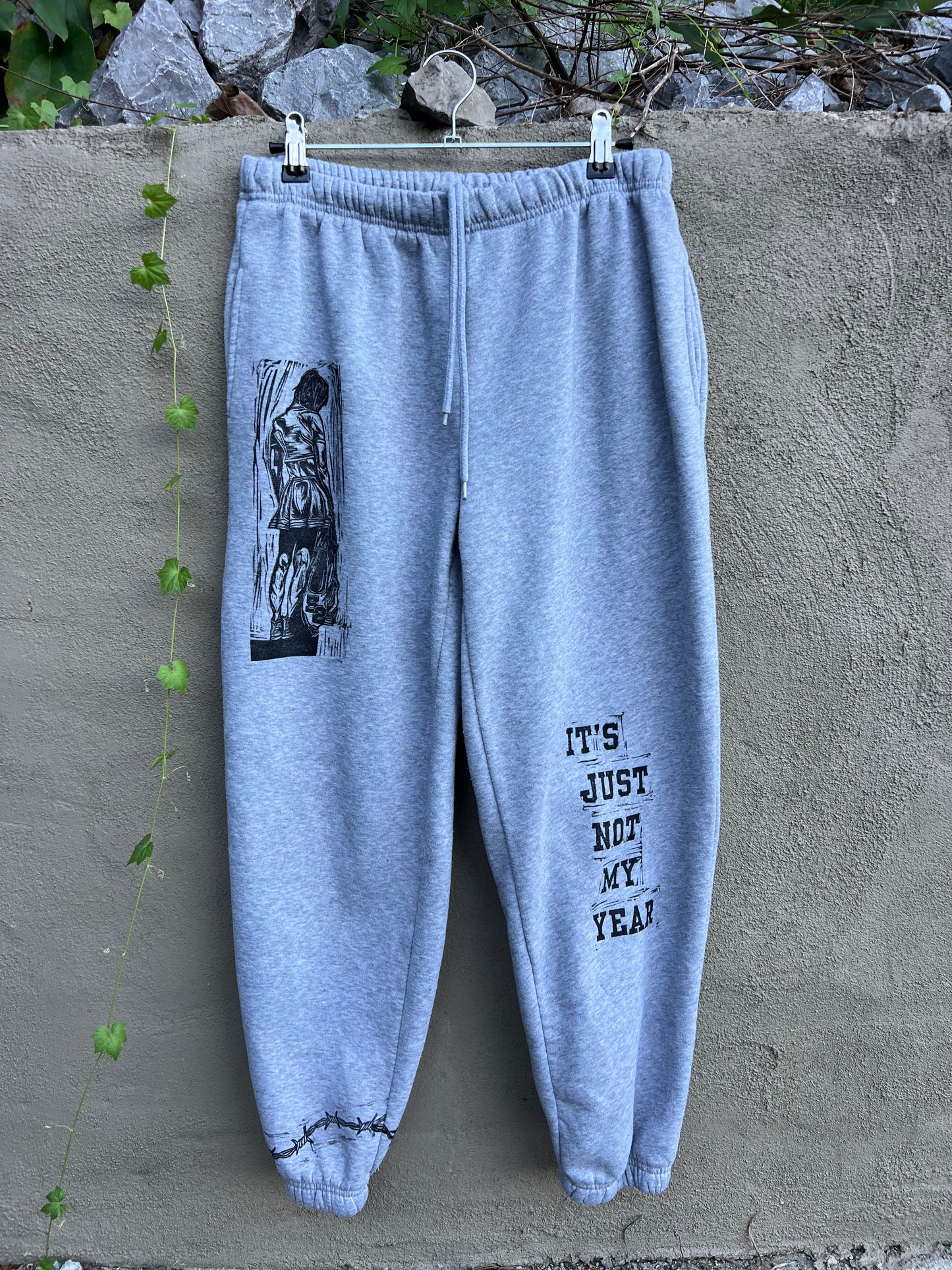 Not My Year - Grey Sweatpants