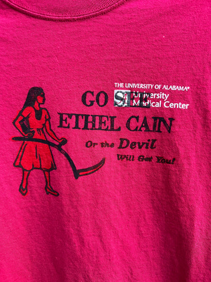 Go See Ethel Cain or the Devil Will Get You - AL Medical Center Red T-shirt