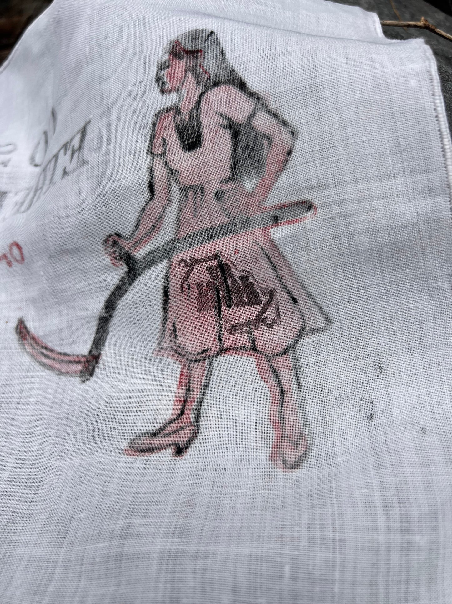 Go See Ethel Cain or the Devil Will Get You - Cloth Napkin 3