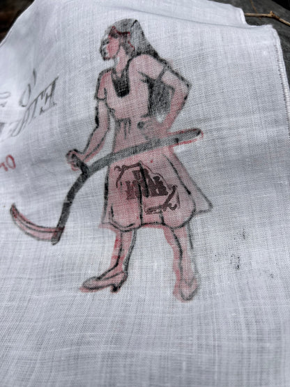 Go See Ethel Cain or the Devil Will Get You - Cloth Napkin 3