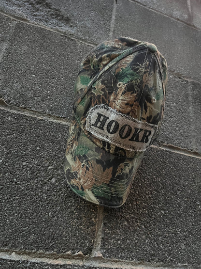 hookr merch - camo hat